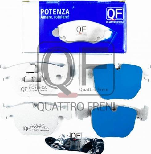 Quattro Freni QF80700P - Тормозные колодки, дисковые, комплект autosila-amz.com