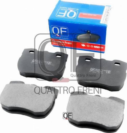 Quattro Freni QF81500 - Тормозные колодки, дисковые, комплект autosila-amz.com