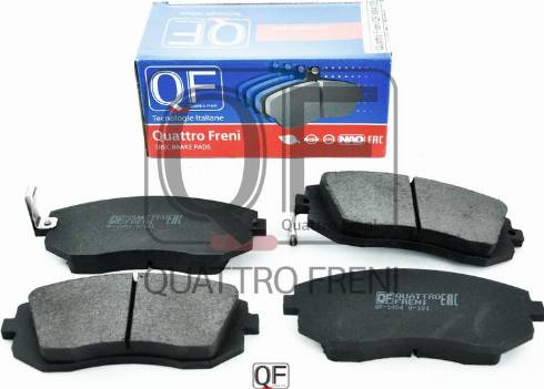Quattro Freni QF88402 - Тормозные колодки, дисковые, комплект autosila-amz.com