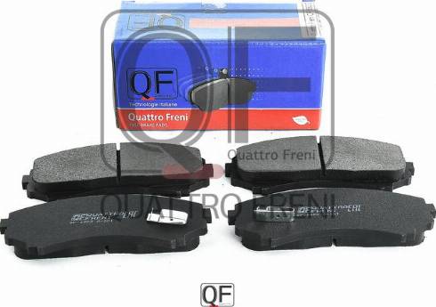 Quattro Freni QF88202 - Тормозные колодки, дисковые, комплект autosila-amz.com