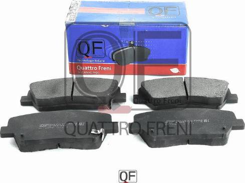Quattro Freni QF87502 - Тормозные колодки, дисковые, комплект autosila-amz.com