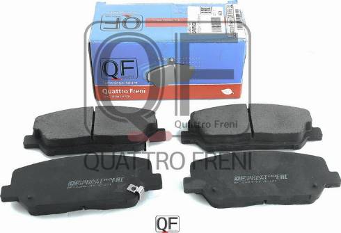 Quattro Freni QF87602 - Тормозные колодки, дисковые, комплект autosila-amz.com