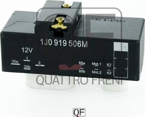 Quattro Freni QF25A00062 - Блок управления, эл. вентилятор (охлаждение двигателя) autosila-amz.com