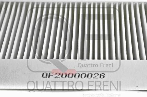 Quattro Freni QF20Q00026 - Фильтр воздуха в салоне autosila-amz.com