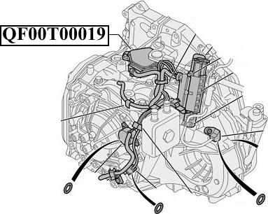 Quattro Freni QF21B00003 - Датчик частоты вращения, автоматическая коробка передач autosila-amz.com