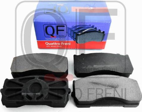 Quattro Freni QF221251 - Тормозные колодки, дисковые, комплект autosila-amz.com