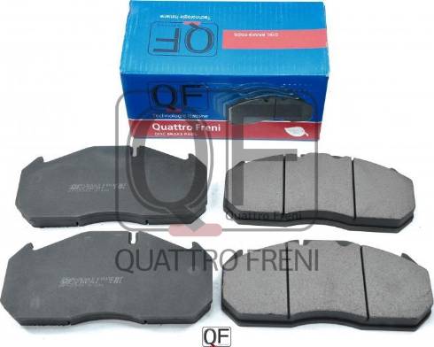 Quattro Freni QF70100 - Тормозные колодки, дисковые, комплект autosila-amz.com