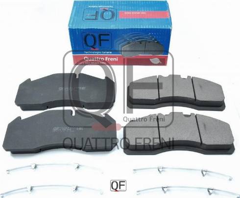 Quattro Freni QF70351 - Тормозные колодки, дисковые, комплект autosila-amz.com