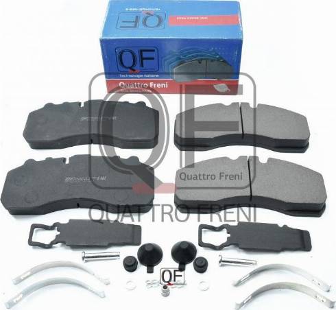 Quattro Freni QF70250 - Тормозные колодки, дисковые, комплект autosila-amz.com