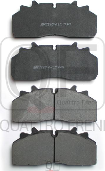 Quattro Freni QF70251 - Тормозные колодки, дисковые, комплект autosila-amz.com