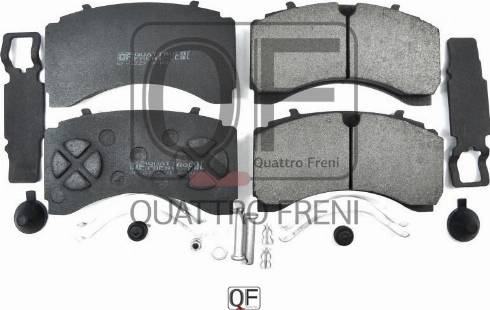 Quattro Freni QF72950 - Тормозные колодки, дисковые, комплект autosila-amz.com