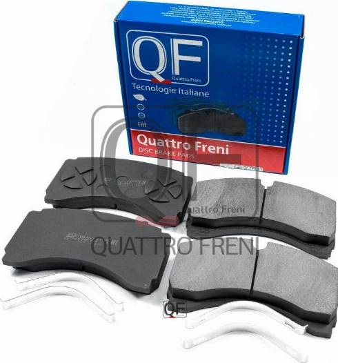 Quattro Freni QF72951 - Тормозные колодки, дисковые, комплект autosila-amz.com
