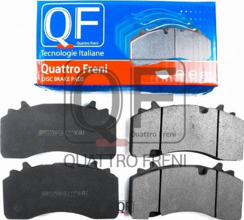 Quattro Freni QF72700 - Тормозные колодки, дисковые, комплект autosila-amz.com