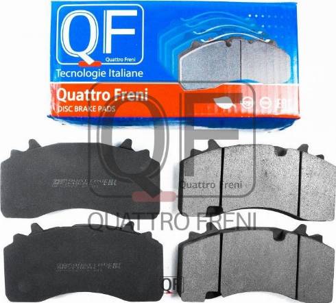 Quattro Freni QF72700 - КОЛОДКИ ТОРМОЗНЫЕ autosila-amz.com