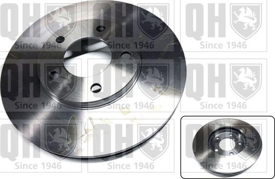 Quinton Hazell BDC4414 - Тормозной диск autosila-amz.com