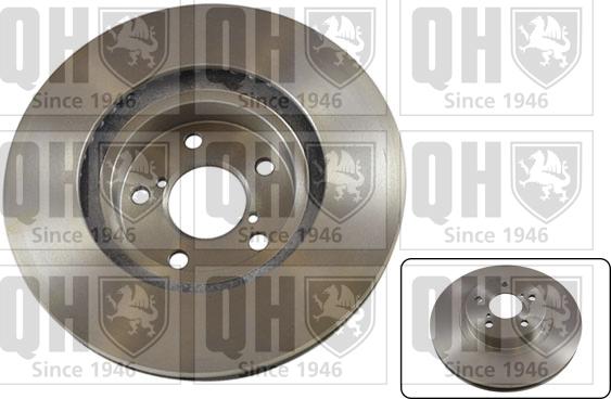 Quinton Hazell BDC4413 - Тормозной диск autosila-amz.com