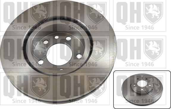 Quinton Hazell BDC4439 - Тормозной диск autosila-amz.com