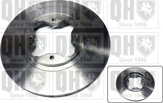 Quinton Hazell BDC4597 - Тормозной диск autosila-amz.com