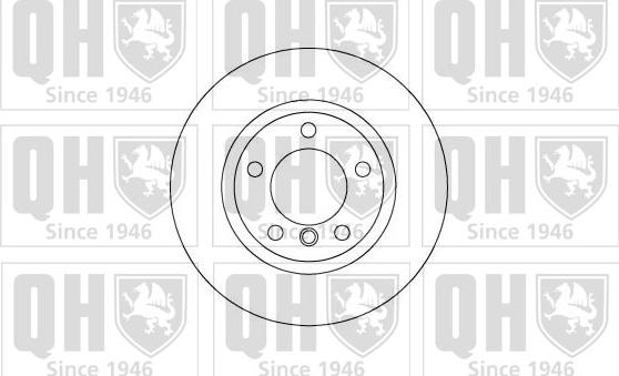 Quinton Hazell BDC4549 - Тормозной диск autosila-amz.com