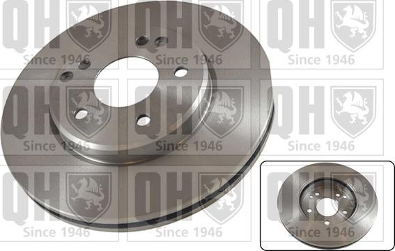 Quinton Hazell BDC4539 - Тормозной диск autosila-amz.com