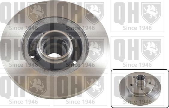 Quinton Hazell BDC4646 - Тормозной диск autosila-amz.com