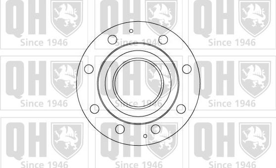 Quinton Hazell BDC4652 - Тормозной диск autosila-amz.com