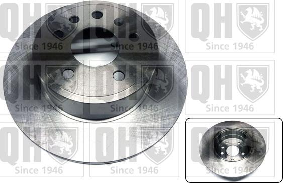 Quinton Hazell BDC4680 - Тормозной диск autosila-amz.com