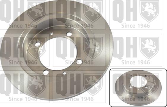 Quinton Hazell BDC4634 - Тормозной диск autosila-amz.com
