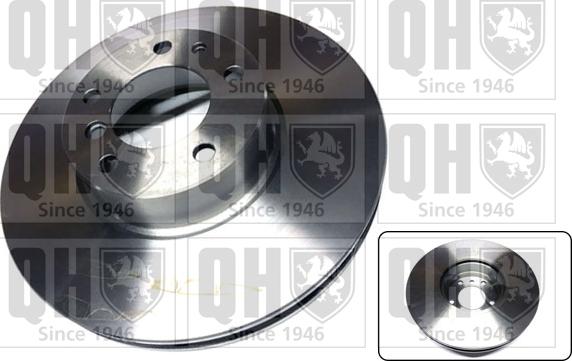 Quinton Hazell BDC4636 - Тормозной диск autosila-amz.com