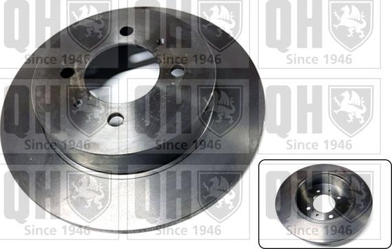 Quinton Hazell BDC4892 - Тормозной диск autosila-amz.com
