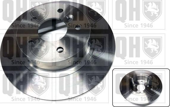 Quinton Hazell BDC4800 - Тормозной диск autosila-amz.com