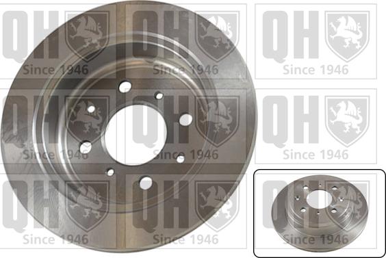 Quinton Hazell BDC4369 - Тормозной диск autosila-amz.com