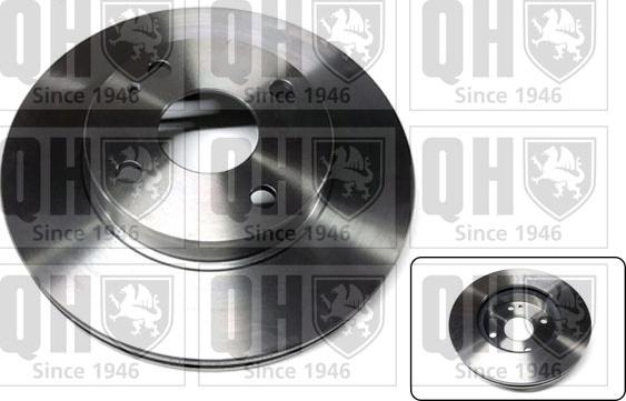 Quinton Hazell BDC4386 - Тормозной диск autosila-amz.com