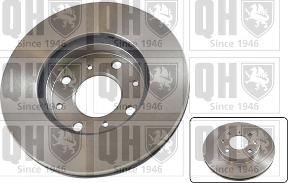 Quinton Hazell BDC4371 - Тормозной диск autosila-amz.com