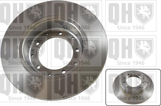 Quinton Hazell BDC4726 - Тормозной диск autosila-amz.com