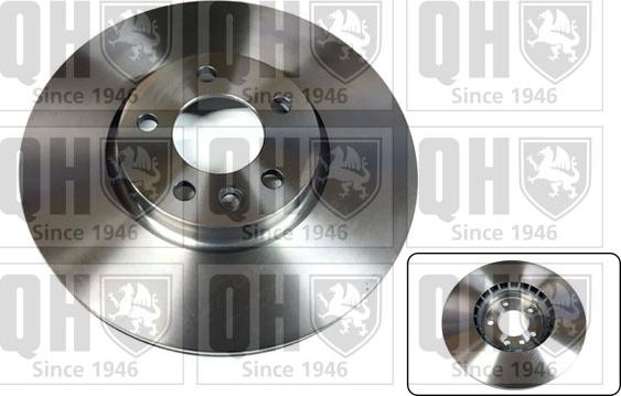 Quinton Hazell BDC5996 - Тормозной диск autosila-amz.com