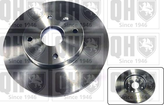 Quinton Hazell BDC5945 - Тормозной диск autosila-amz.com