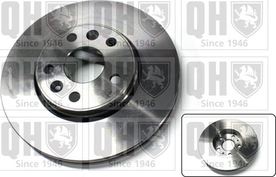 Quinton Hazell BDC5980 - Тормозной диск autosila-amz.com