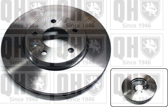 Quinton Hazell BDC5934 - Тормозной диск autosila-amz.com