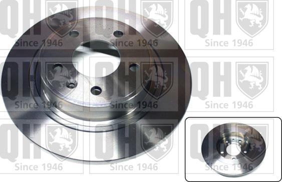 Quinton Hazell BDC5936 - Тормозной диск autosila-amz.com