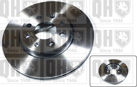 Quinton Hazell BDC5498 - Тормозной диск autosila-amz.com