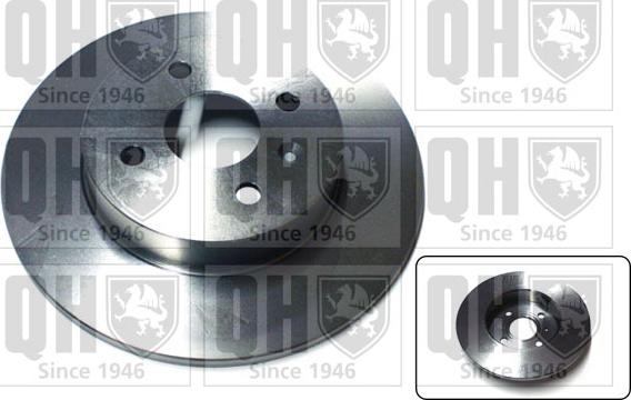 Quinton Hazell BDC5456 - Тормозной диск autosila-amz.com