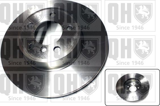 Quinton Hazell BDC5460 - Тормозной диск autosila-amz.com