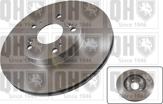Quinton Hazell BDC5411 - Тормозной диск autosila-amz.com
