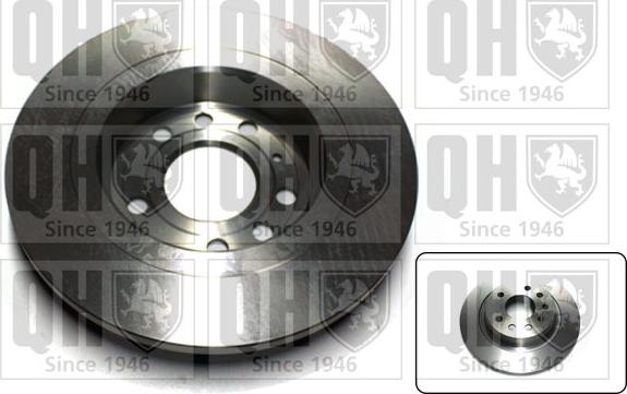 Quinton Hazell BDC5413 - Тормозной диск autosila-amz.com