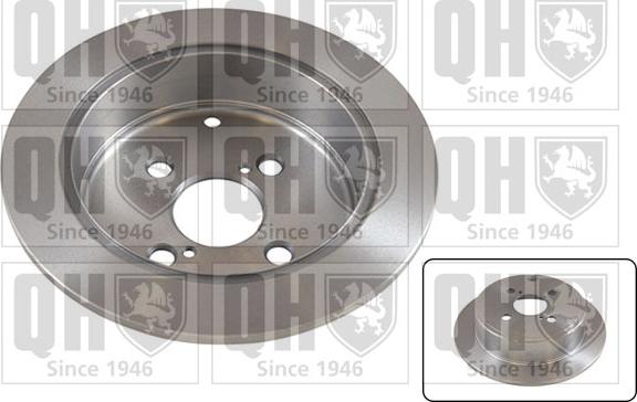 Quinton Hazell BDC5483 - Тормозной диск autosila-amz.com