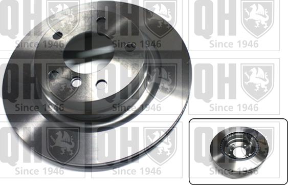 Quinton Hazell BDC5436 - Тормозной диск autosila-amz.com