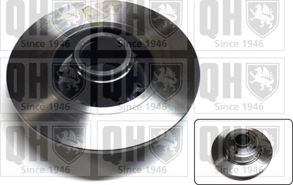 Quinton Hazell BDC5474 - Тормозной диск autosila-amz.com