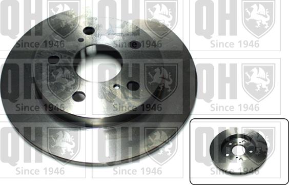 Quinton Hazell BDC5590 - Тормозной диск autosila-amz.com
