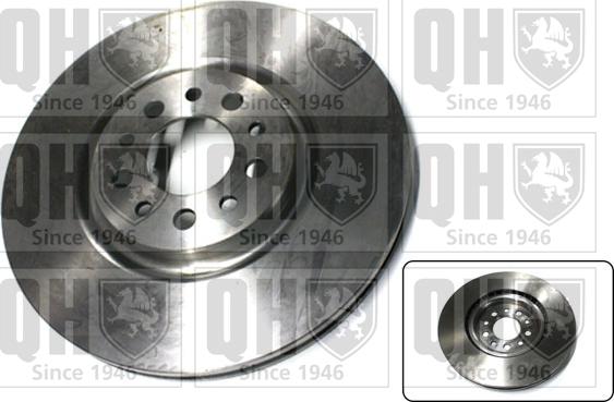 Quinton Hazell BDC5533 - Тормозной диск autosila-amz.com